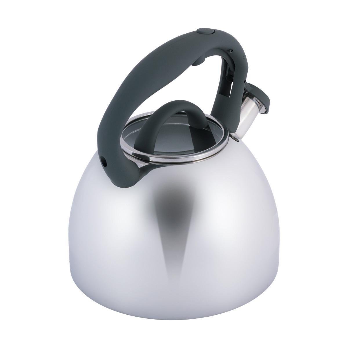 Чайник со свистком Kamille KM-1088 из нержавеющей стали и бакелитовой ручкой 2,7 л Стальной (150-84-1088) - фото 7 Чайник со свистком Kamille KM-1088 из нержавеющей стали и бакелитовой ручкой 2,7 л Стальной (150-84-1088) - фото 7