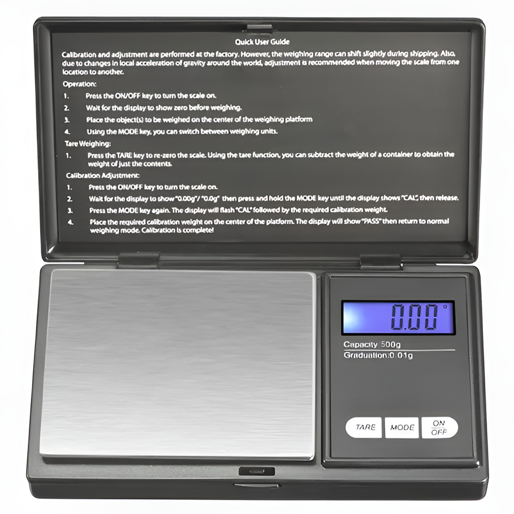 Ювелірні ваги високоточні Digital Lion P-528 з чохлом 0,01 г до 500 г