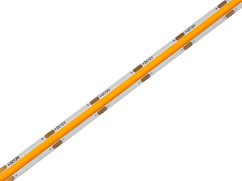 Светодиодная лента MTK COB 320 LED 8 мм 12 В 9 Вт IP20 Желтый (7715) - фото 2 Светодиодная лента MTK COB 320 LED 8 мм 12 В 9 Вт IP20 Желтый (7715) - фото 2