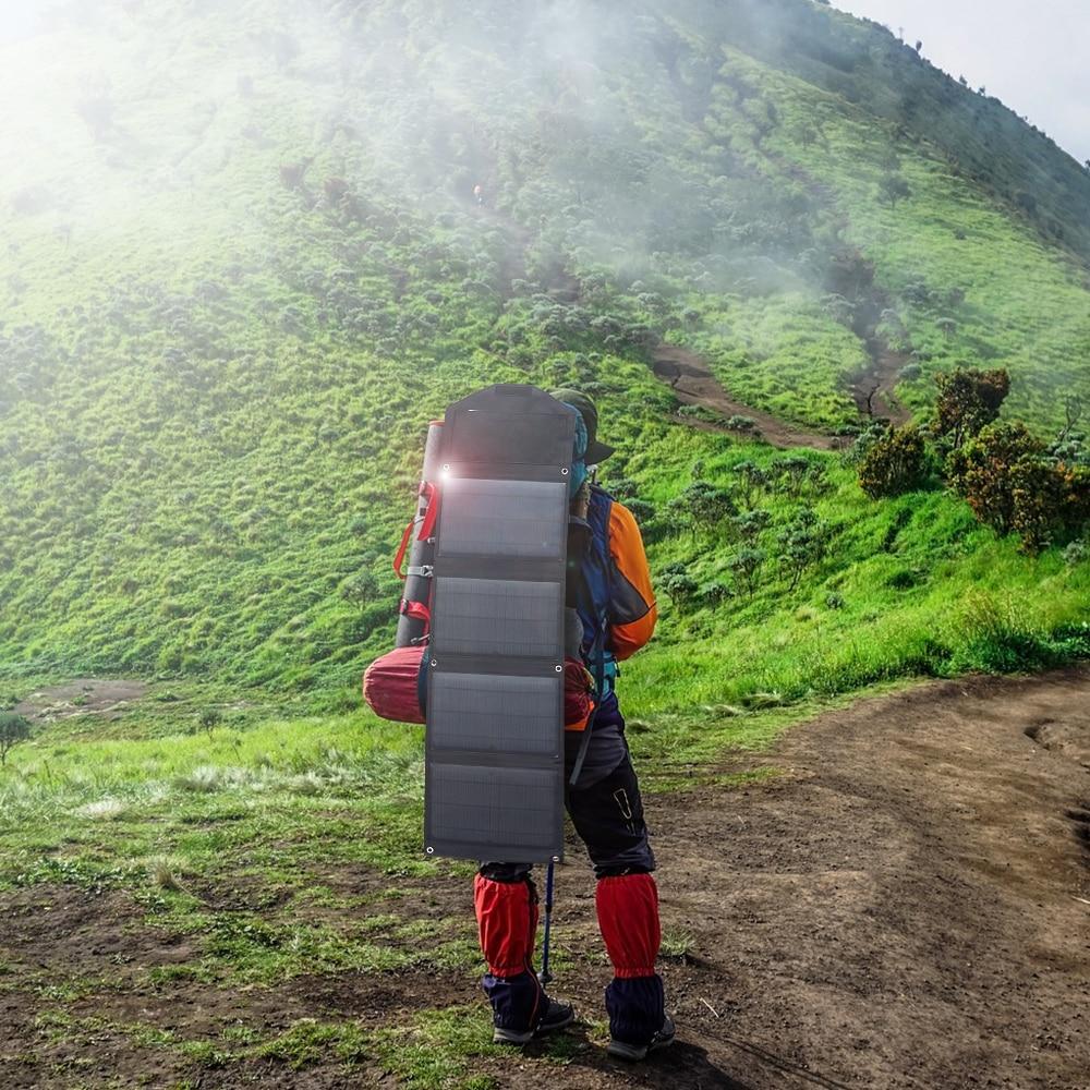 Солнечная батарея складная портативная 30 Вт - фото 2 Солнечная батарея складная портативная 30 Вт - фото 2