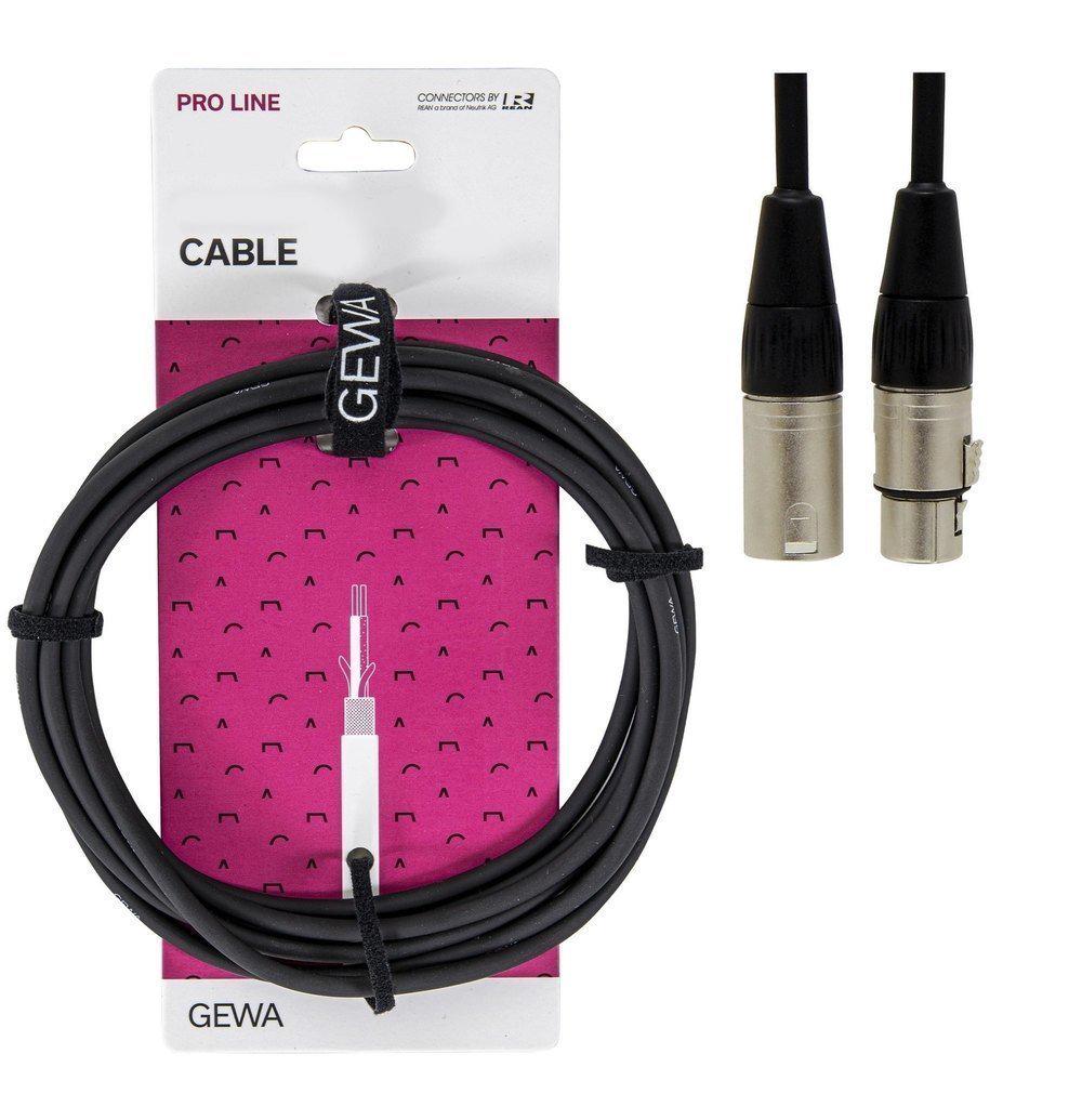 Кабель акустичний GEWA Pro Line XLR-m/XLR-f 9 м (G-190665) - фото 2