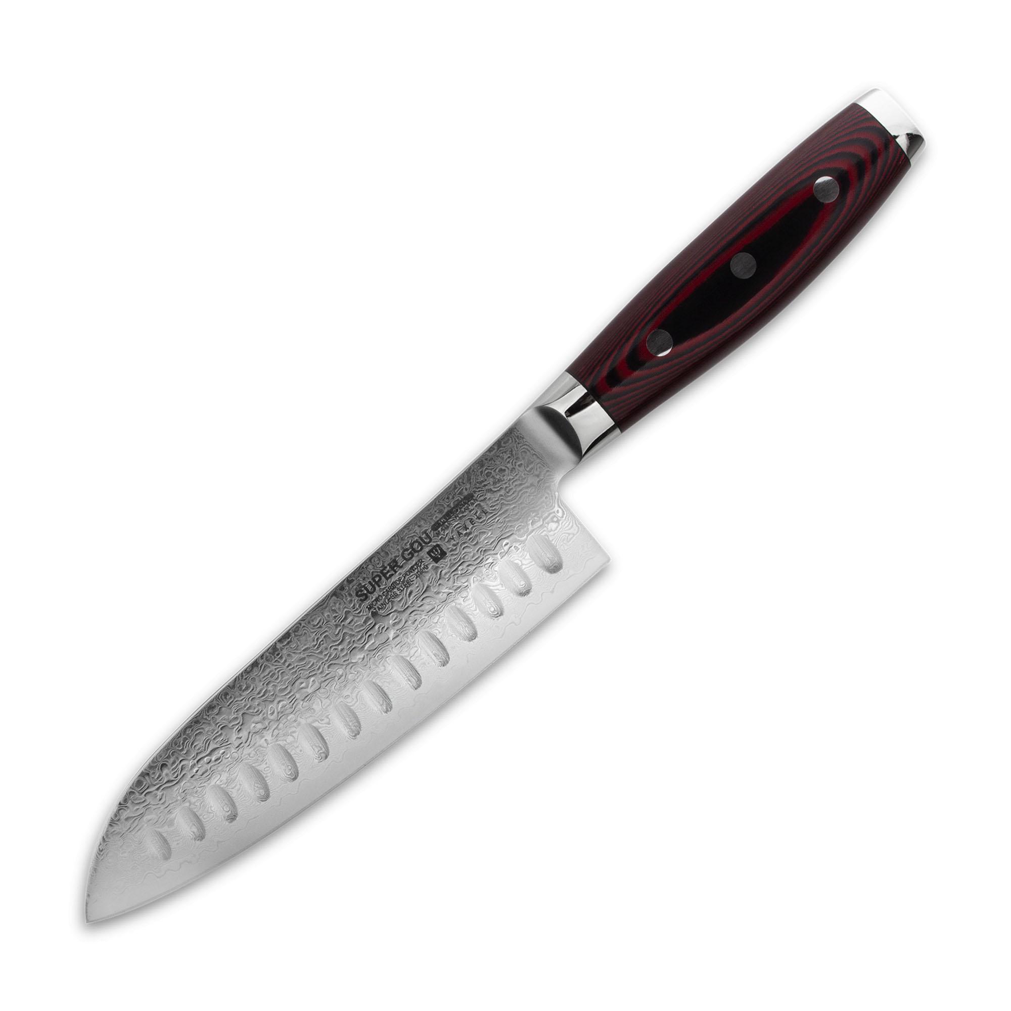 Нож кухонный Yaxell Super Gou сантоку 165 мм (37101G)