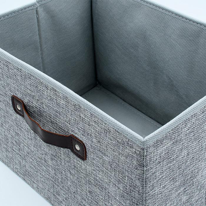 Короб складной Handy Home с пластиковой крышкой 33x23x22 см (EH-02L) - фото 2 Короб складной Handy Home с пластиковой крышкой 33x23x22 см (EH-02L) - фото 2