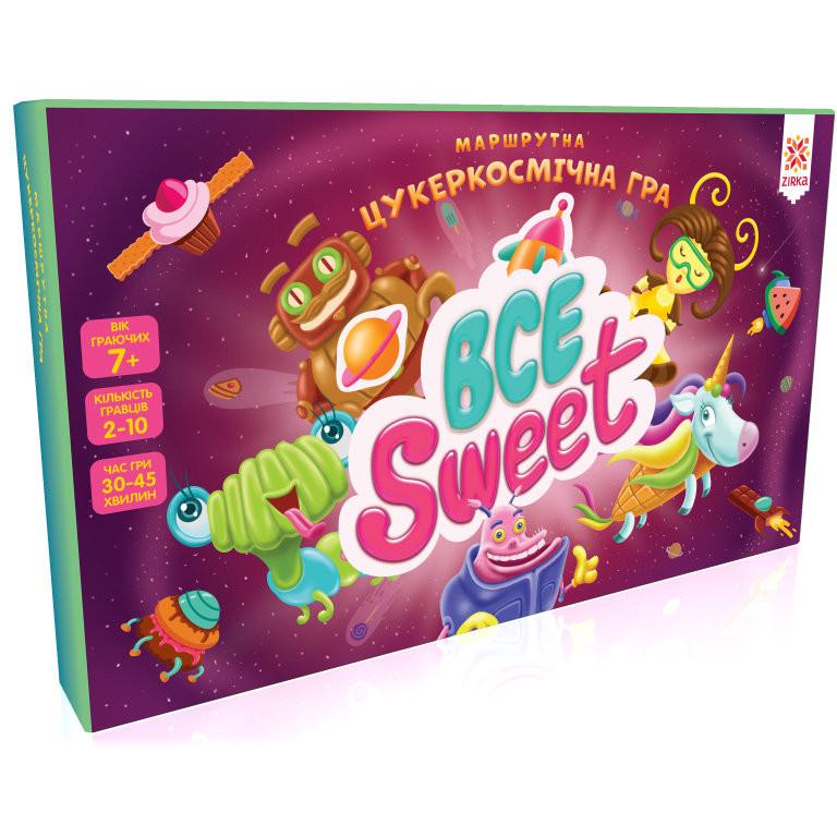 Игра настольная Звезда Настольная игра Вселенная, Конфетно-космическая маршрутная игра (SR-113-N-456)