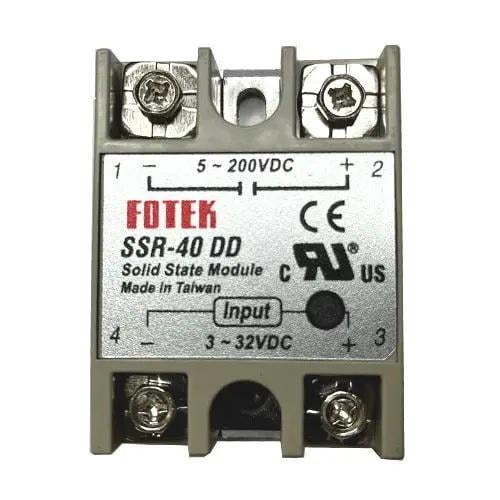 Реле твердотільне FOTEK SSR-40DD DC-DC (28154948)