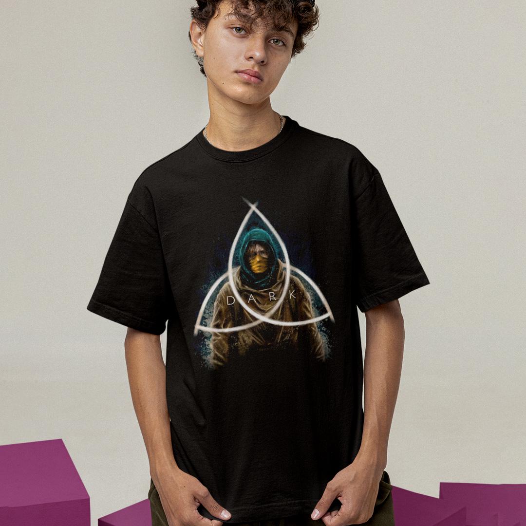 Футболка унісекс Dark 3XL Чорний (0000016327)