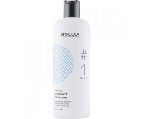 Шампунь Indola Innova Hydrate Shampoo зволожуючий 300 мл (4045787719178)