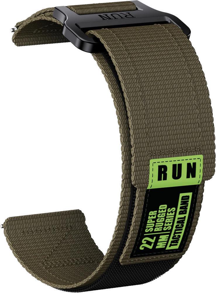 Ремешок нейлоновый RunFlex для Haylou Solar Plus RT3 LS16 Khaki (41996-17)