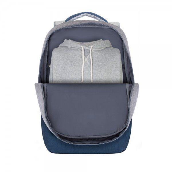Рюкзак для ноутбука RivaCase Prater 7567 17,3" Grey/Dark Blue (1390622) - фото 15 Рюкзак для ноутбука RivaCase Prater 7567 17,3" Grey/Dark Blue (1390622) - фото 15