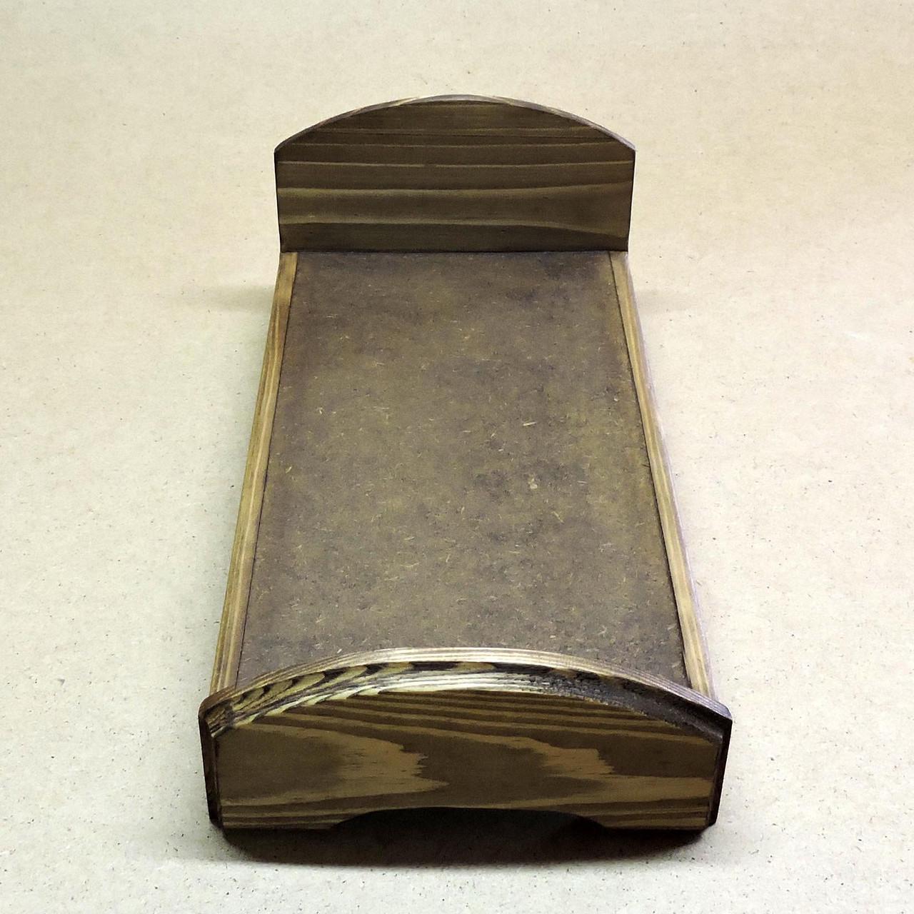 Кровать для кукол из дерева Аврора Капучино (КРТ-000603) - фото 7 Кровать для кукол из дерева Аврора Капучино (КРТ-000603) - фото 7