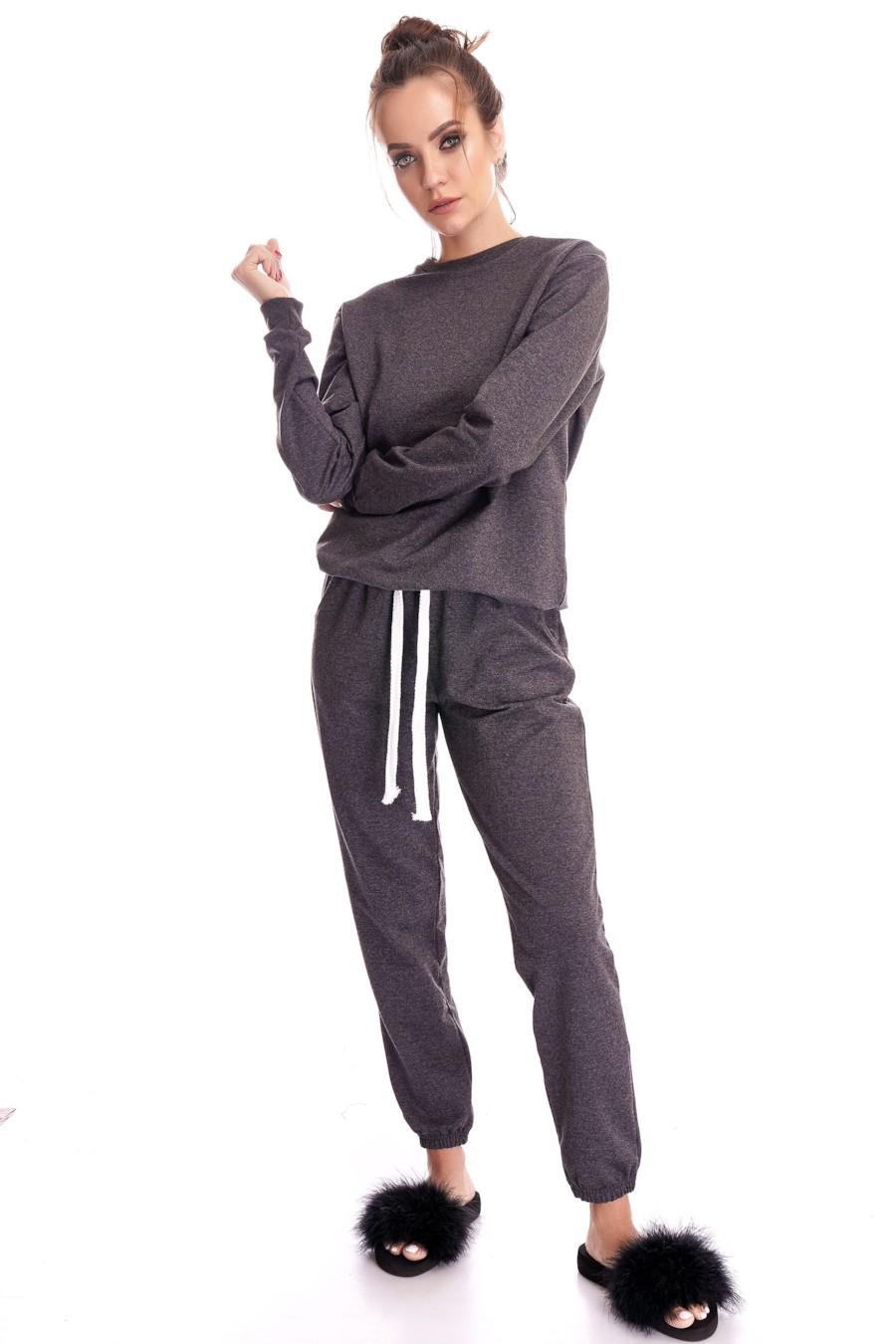 Комплект Fleri свитшот/брюки р. 52/3XL Графитовый (75382)