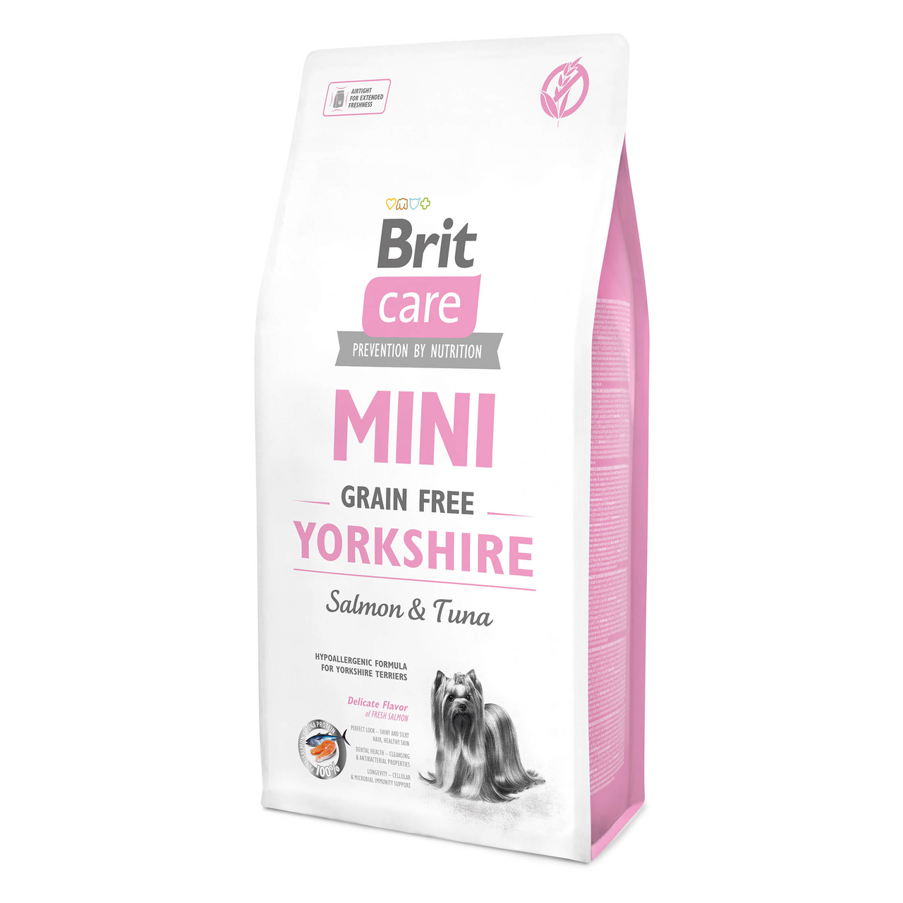 Корм Brit Care GF Mini Yorkshire с лососем и тунцом для йоркширских терьеров 7 кг