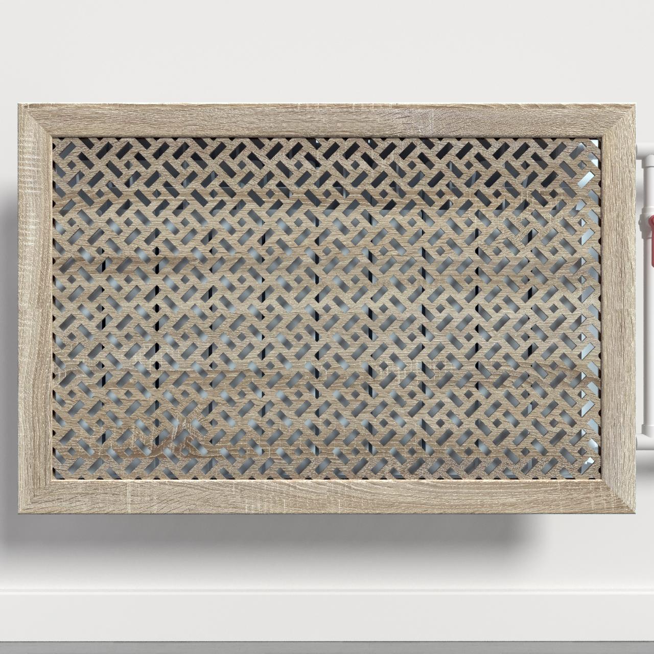 Решетка-экран на батарею SMARTWOOD 1200 мм Дуб Сонома (R20284111) Решетка-экран на батарею SMARTWOOD 1200 мм Дуб Сонома (R20284111)