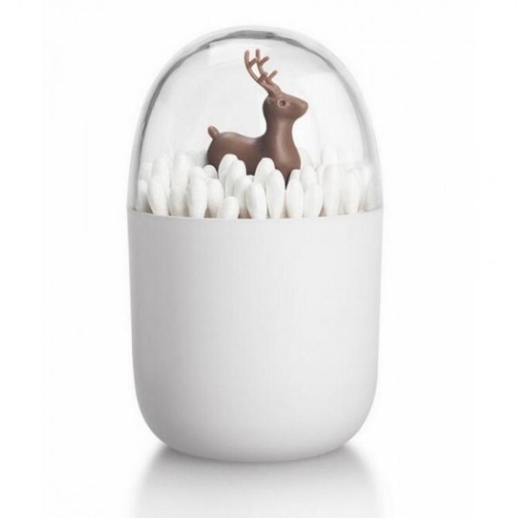 Контейнер для ватных палочек Олененок Контейнер для ватных палочек Олененок