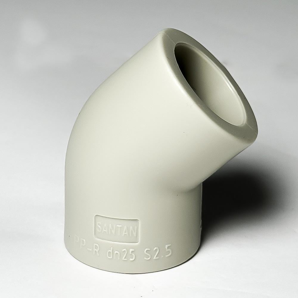 Угол PP-R SANTAN 45° 25 мм NEW (114642)