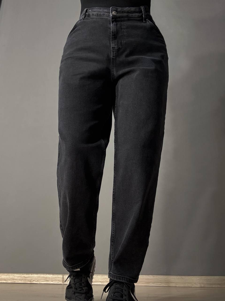 Джинси жіночі Sherocco 3302-1 мом relax великі розміри супер батал р. 44 Чорний (4994) - фото 5 Джинси жіночі Sherocco 3302-1 мом relax великі розміри супер батал р. 44 Чорний (4994) - фото 5