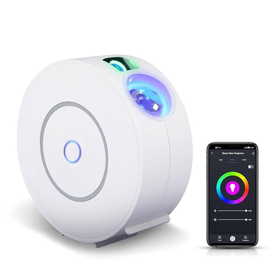 Проектор зоряного неба LED управління через додаток і голос сумісний з Alexa та Google Home - фото 7 Проектор зоряного неба LED управління через додаток і голос сумісний з Alexa та Google Home - фото 7