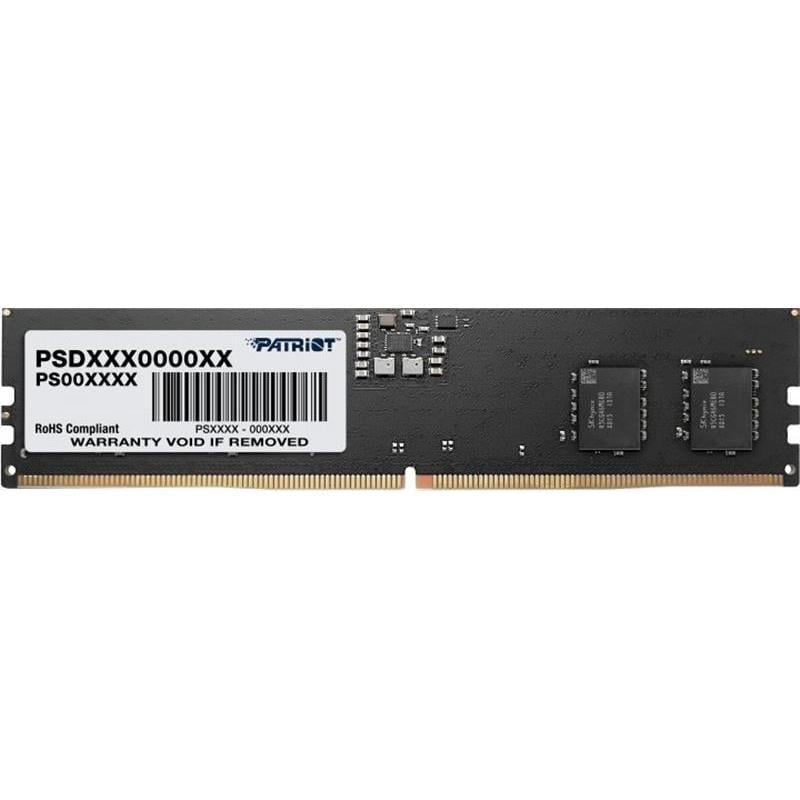 Оперативная память Patriot Signature DIMM 8 Гб 4800 МГц CL40 Черный (633346)
