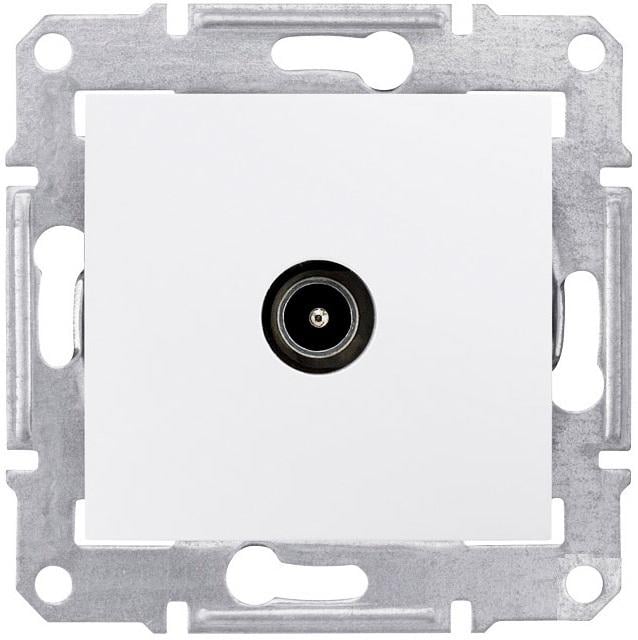 Розетка ТВ Schneider Electric Sedna конечная Белый (SDN3201621)