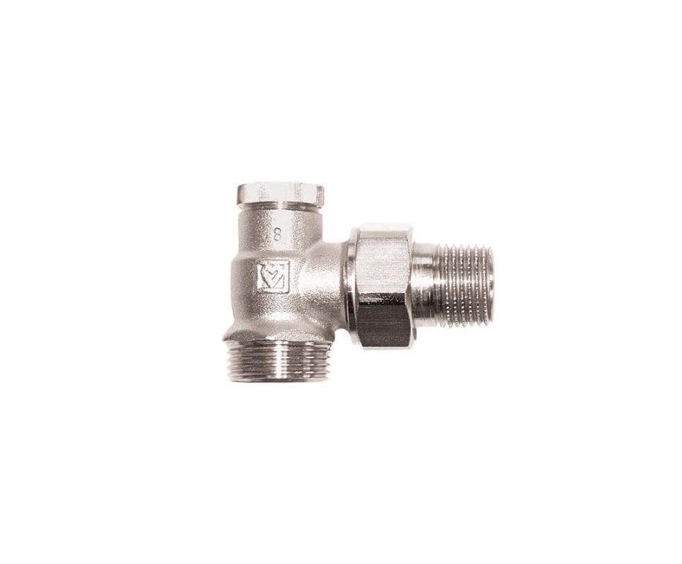 Клапан для відключення радіатора Herz RL-1 DN 15 кутовий із зовнішньою різзю G 3/4 (1374801)