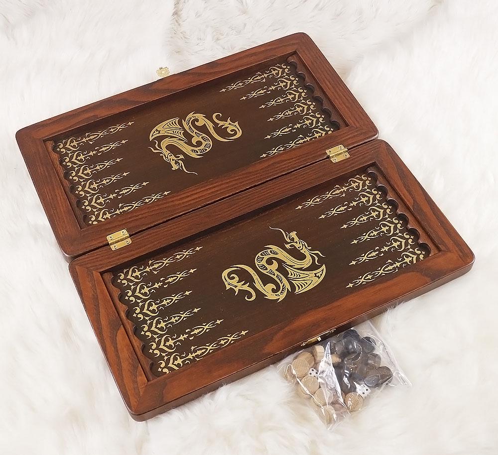 Нарды малые Золотой дракон (31140-8)