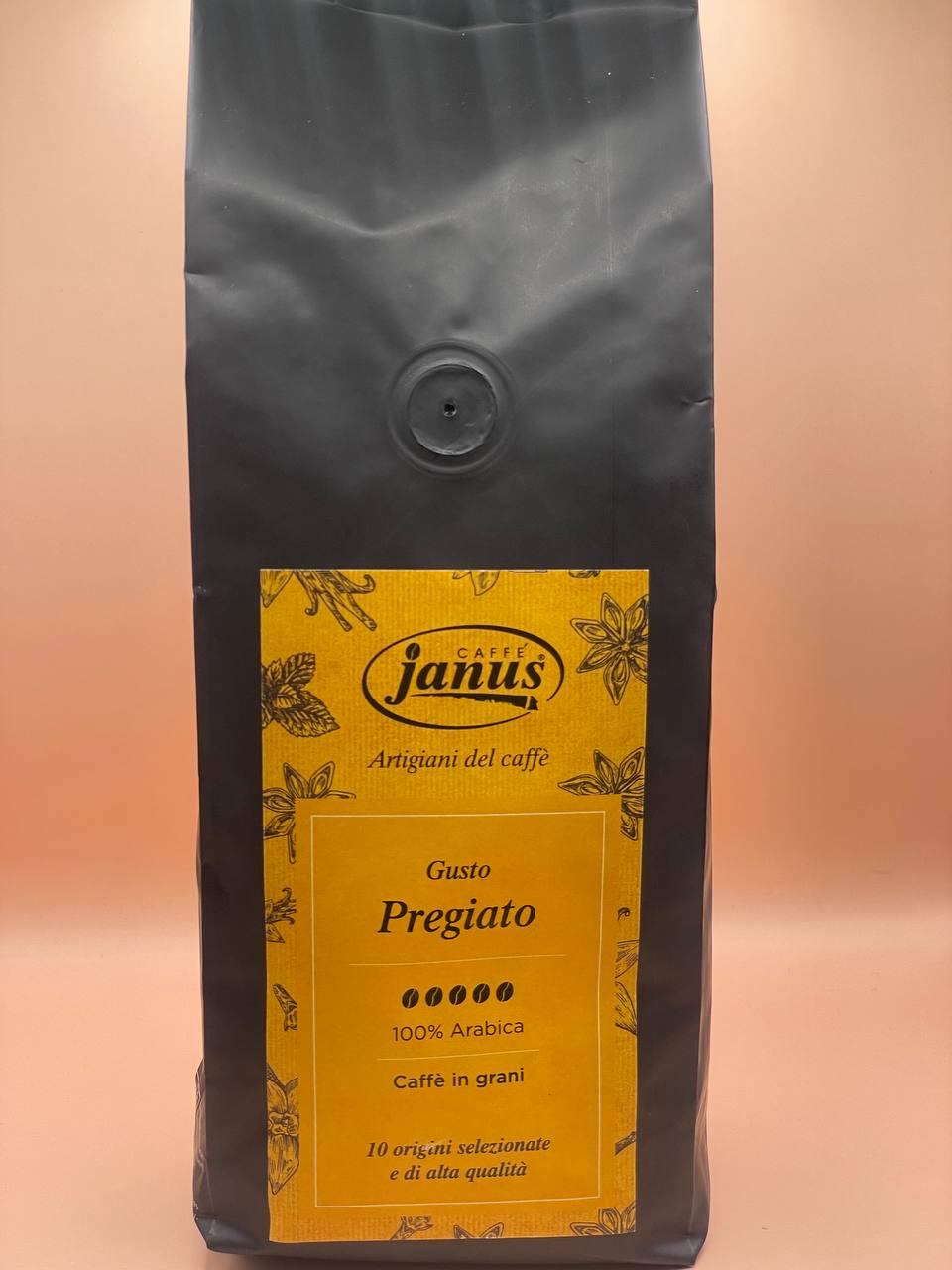 Кава в зернах Caffe Janus Pregiato 100% арабіка 250 г