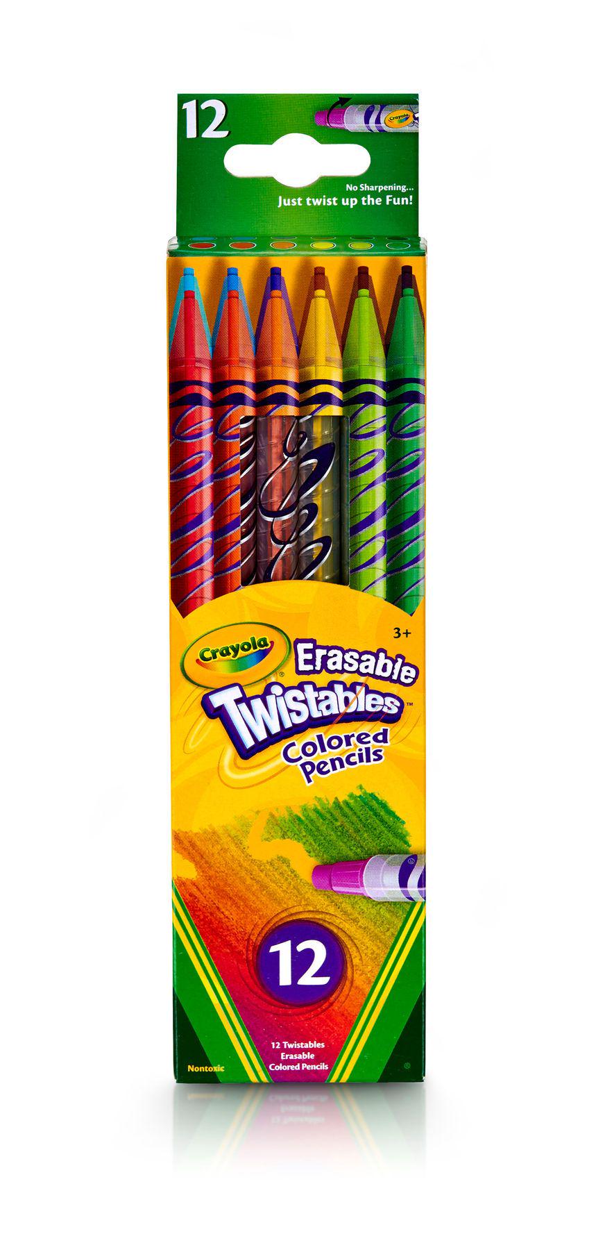 Набор карандашей Crayola Твист с ластиком 12 шт. (18e7ae99)
