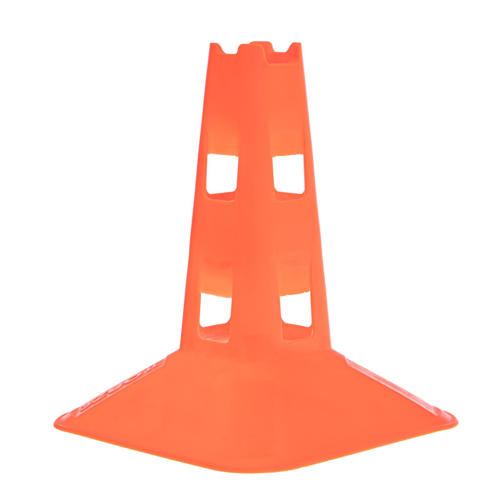 Фішка спортивна для тренувань з отворами для штанги Zelart SP-Sport C-7158 23 см Помаранчевий (DR007447)