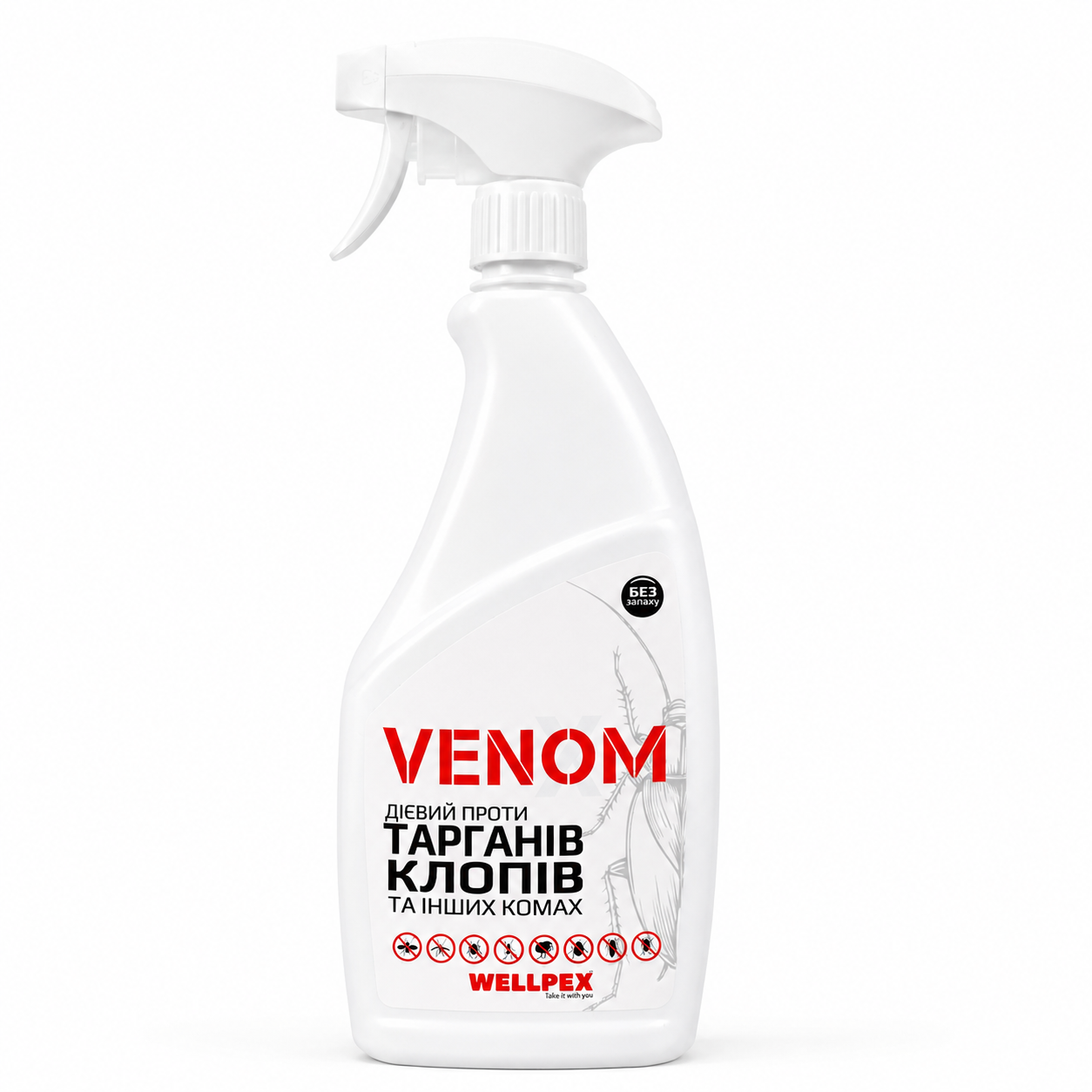 Спрей от клопов насекомых Venom Spray (1668413243)