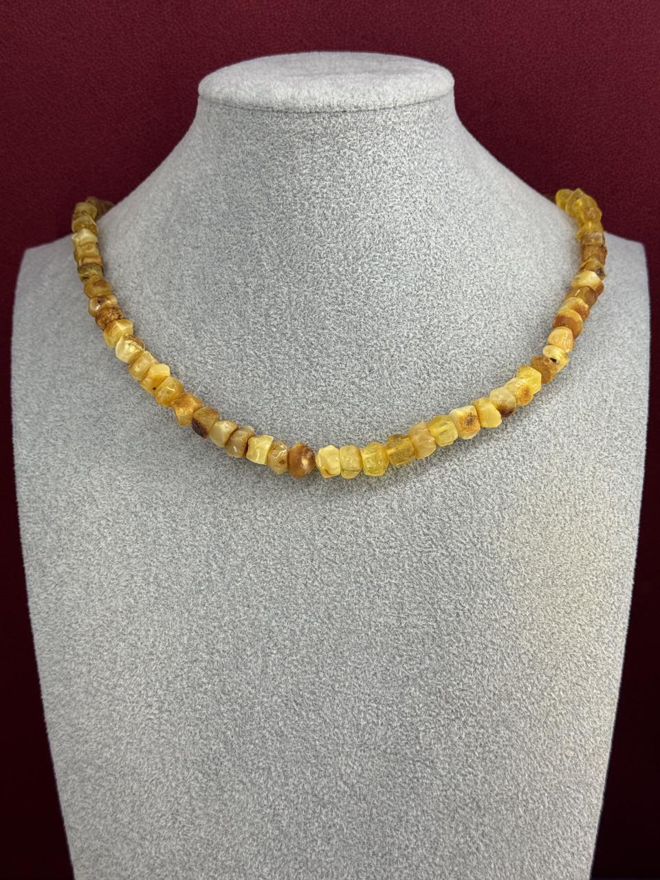 Ожерелье из янтаря лечебное 49 см (н-734)
