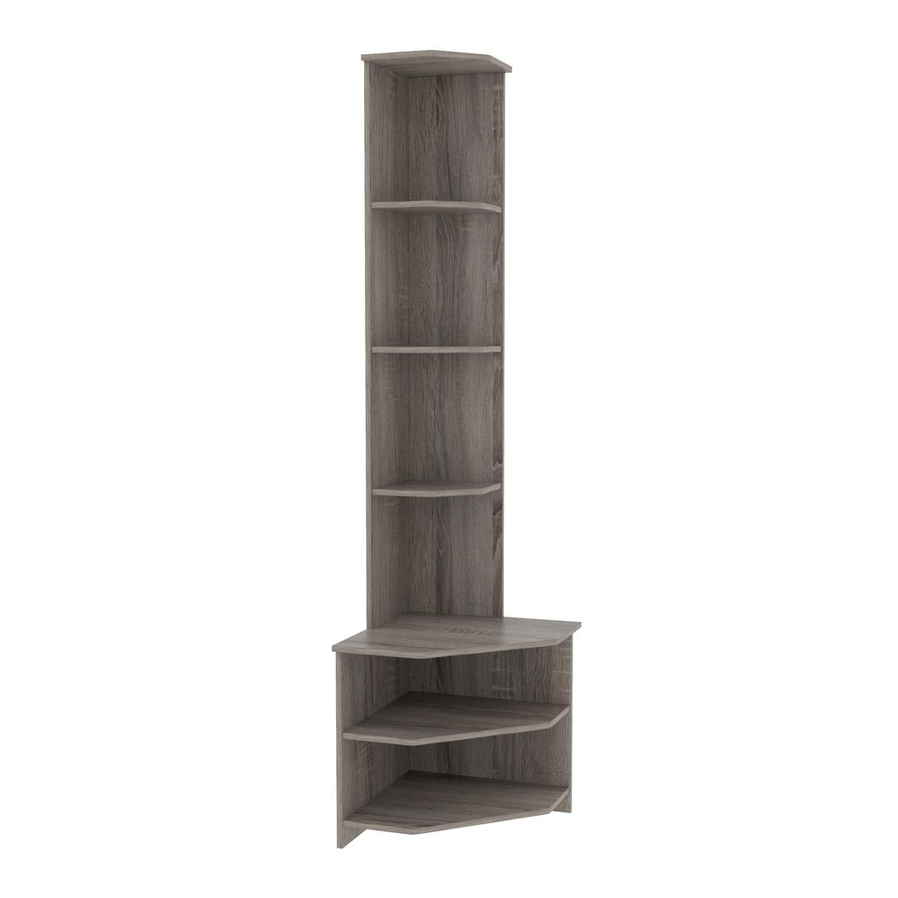 Стеллаж угловой Континент 53х53х210 см Дуб сонома трюфель