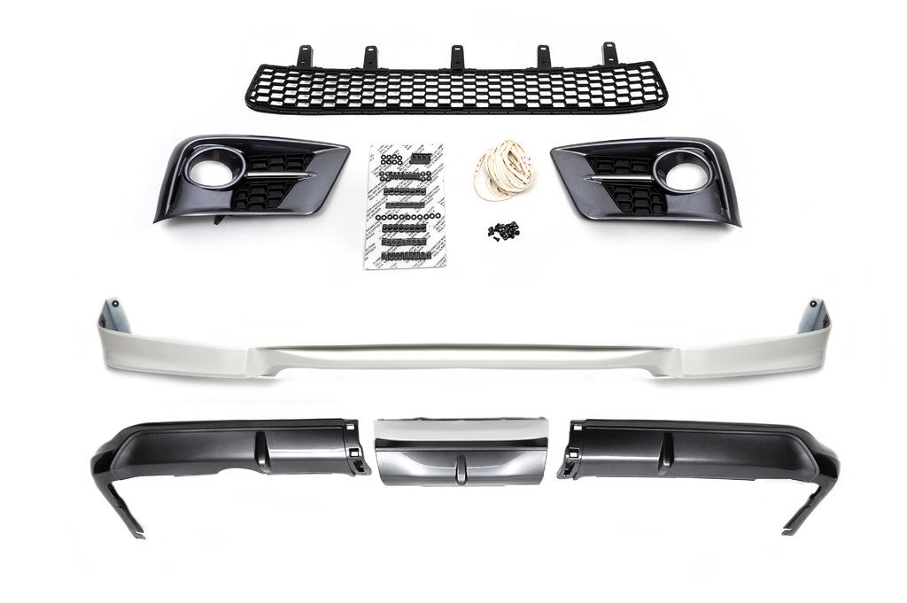 Комплект обвесов 2012-2016 1234 Upgrade для Lexus LX570/450d разные материалы Белый