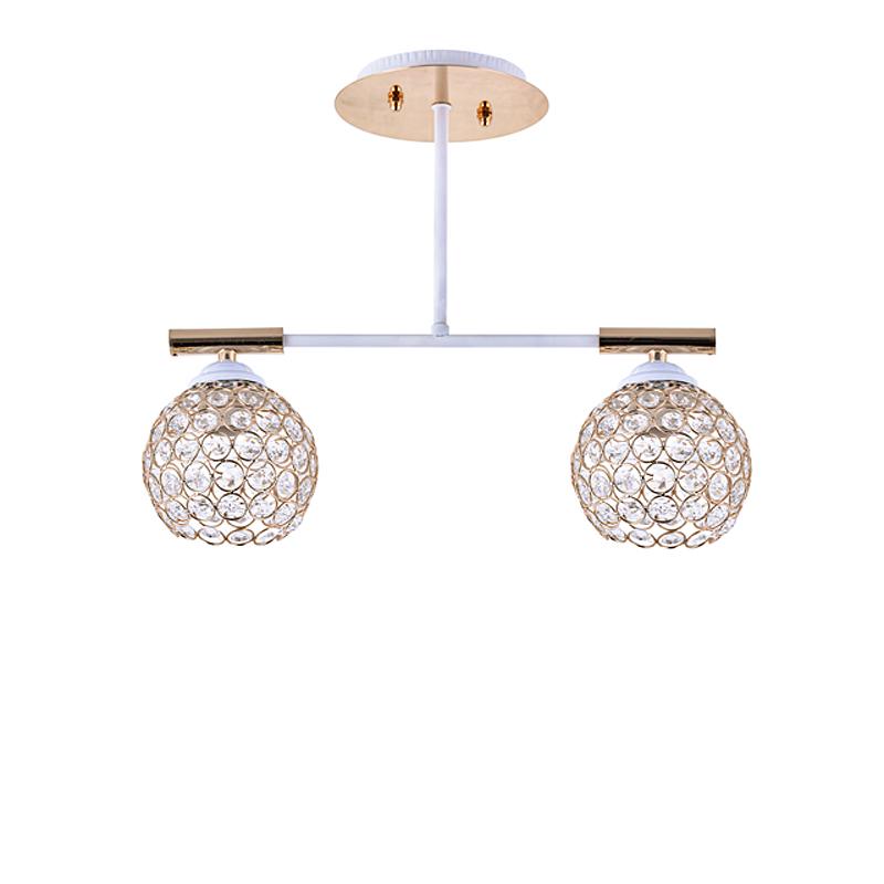 Люстра потолочная Light House SRS-16080/2 на две лампы Золото