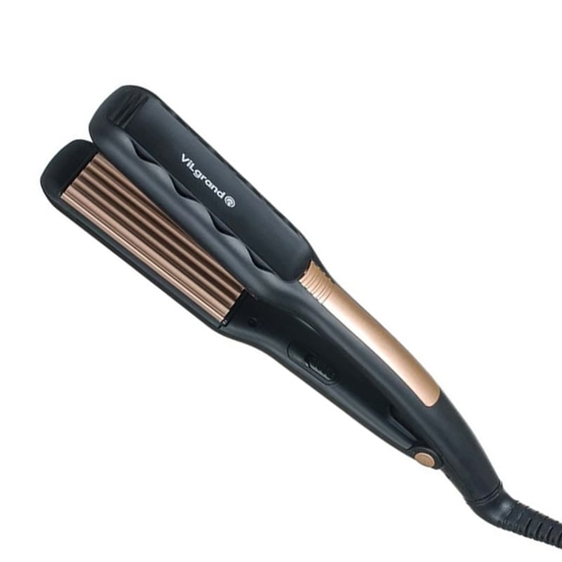 Плойка гофре ViLGrand VHS-110 щипцы для волос 65W Gold (tf7596) Плойка гофре ViLGrand VHS-110 щипцы для волос 65W Gold (tf7596)