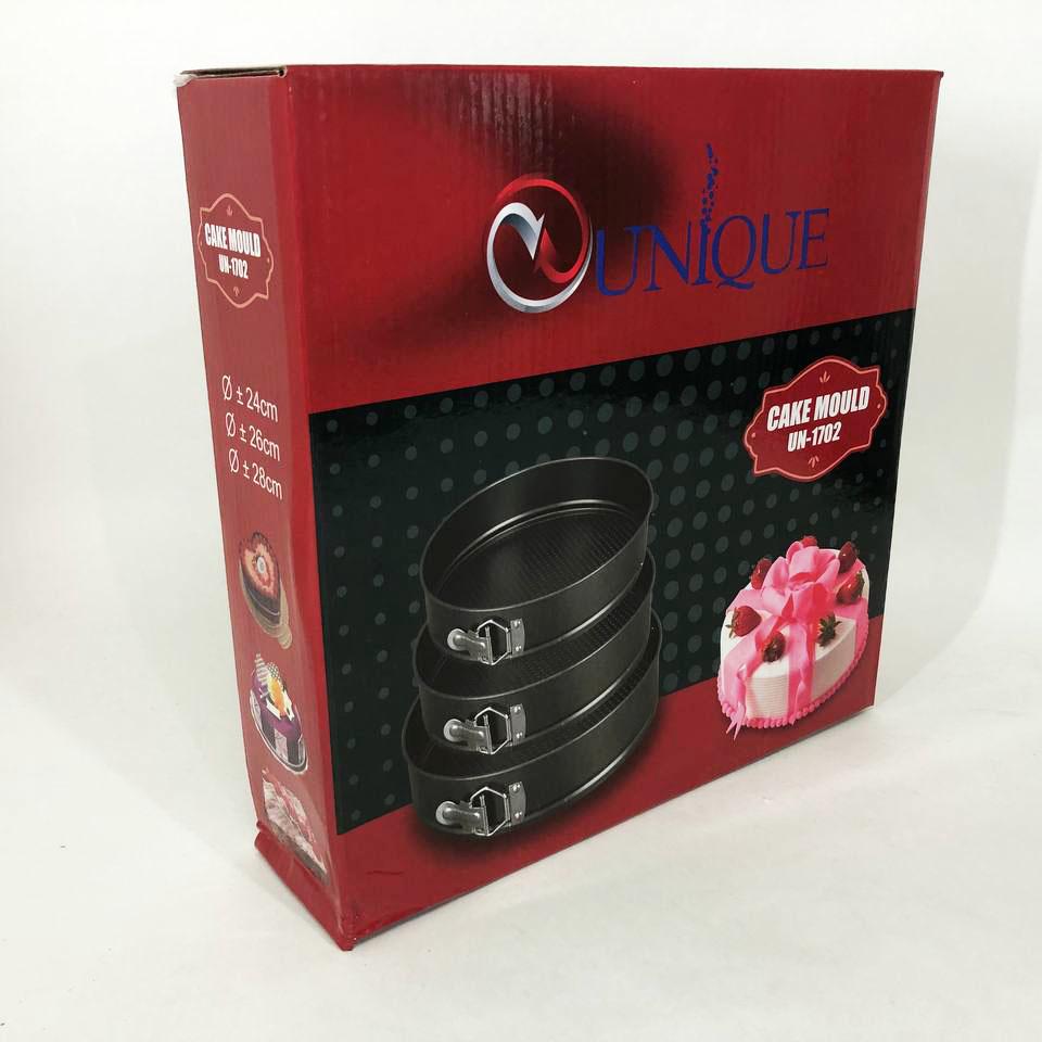 Набор форм для выпекания Unique UN-1702 3 шт. (ws37585) - фото 5 Набор форм для выпекания Unique UN-1702 3 шт. (ws37585) - фото 5