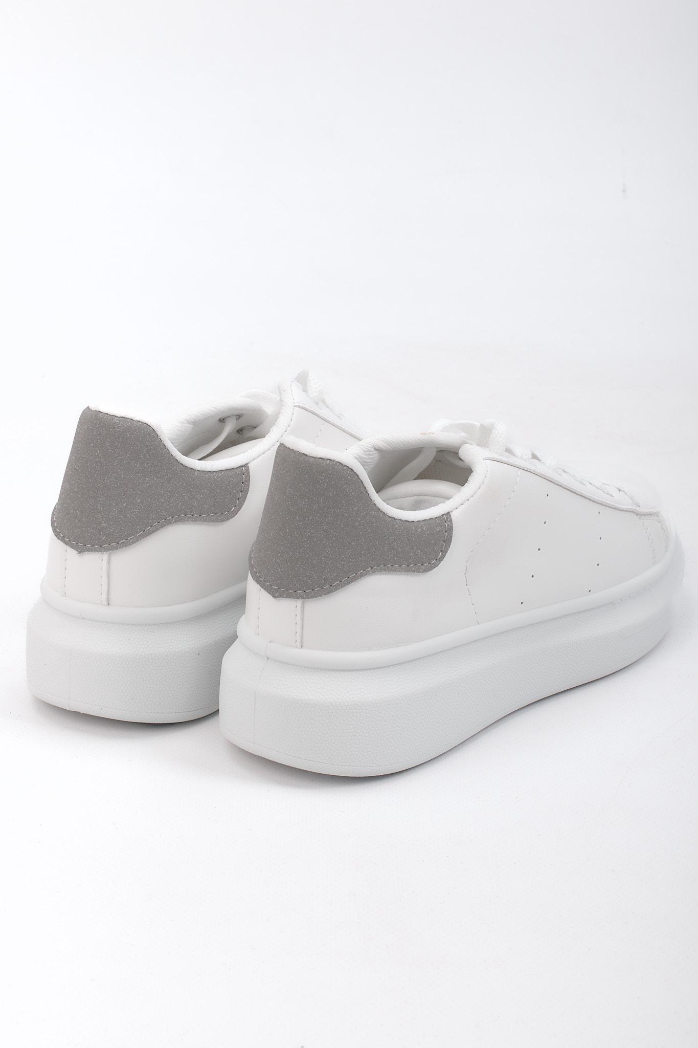 Кеды женские Fashion на платформе со вставкой 347297 р. 38 Белый с серым (347297_38) - фото 7 Кеды женские Fashion на платформе со вставкой 347297 р. 38 Белый с серым (347297_38) - фото 7