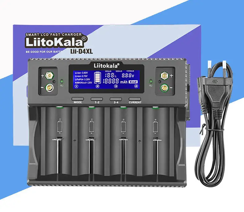 Зарядное устройство Liitokala Lii-D4XL EU (2497197541) Зарядное устройство Liitokala Lii-D4XL EU (2497197541)