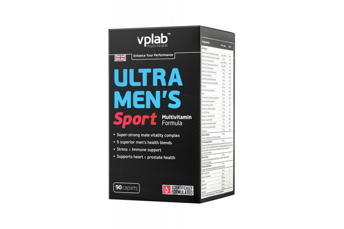 Комплекс витаминно-минеральный VP Laboratory Ultra Men's Sport Multivitamin Formula для мужчин 90 капс. - фото 1