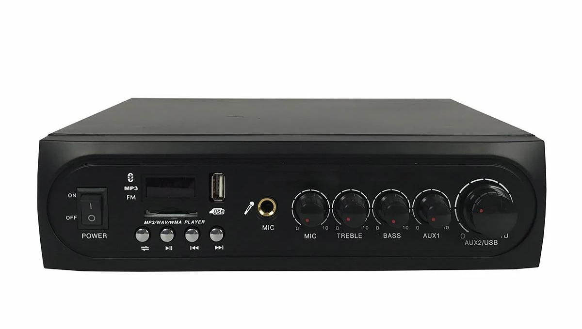 Підсилювач потужності цифровий 1 ZONE60 MP3/FM/BT/REMOTE (2543705278)