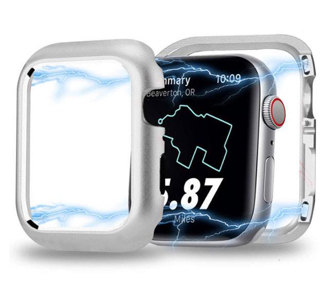 Металевий магнітний корпус Primo для Apple Watch 40 мм Silver (863341226)