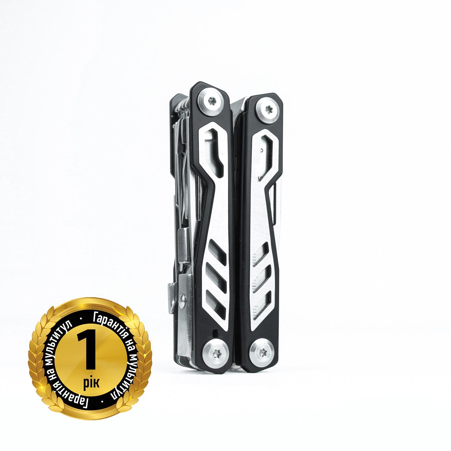 Мультитул професійний BlackPhantom UAD з 11 інструментами Чорний (UAD-09) - фото 4 Мультитул професійний BlackPhantom UAD з 11 інструментами Чорний (UAD-09) - фото 4