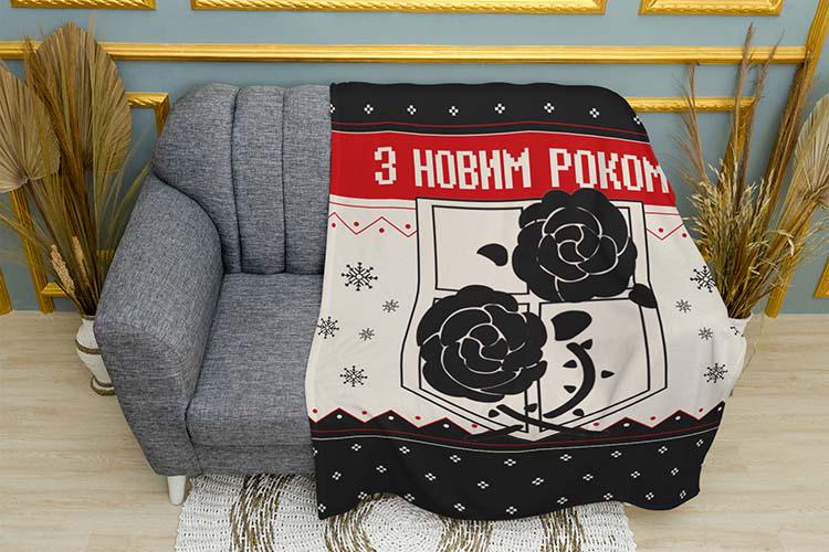 Плед плюшевый Garrison Attack on Titan Holiday Defense двухслойный 150х210 см Черный (114597-3) Плед плюшевый Garrison Attack on Titan Holiday Defense двухслойный 150х210 см Черный (114597-3)