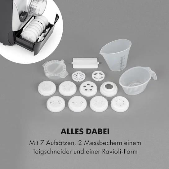 Машина для приготування макаронів KLARSTEIN Pastamania 260 W (10034566) - фото 6 Машина для приготування макаронів KLARSTEIN Pastamania 260 W (10034566) - фото 6