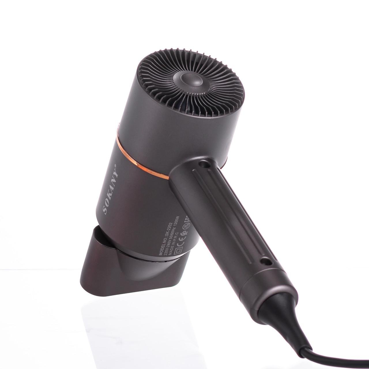Фен для волосся Sokany SK-2202 з концентратором 1200Вт (7415)