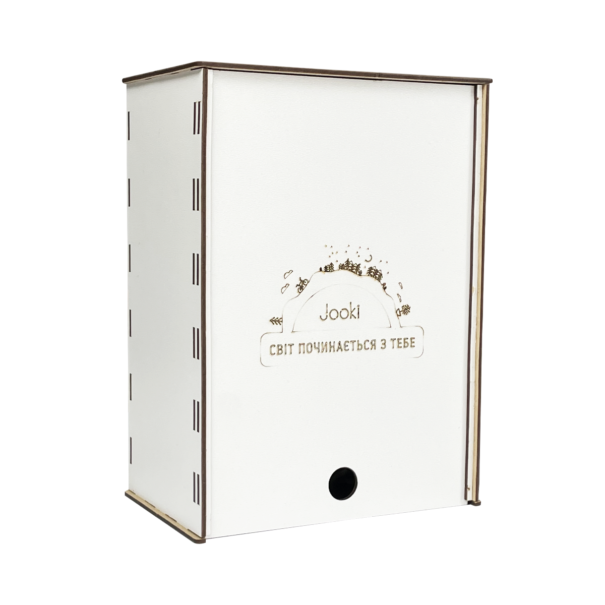 Коробка деревянная подарочная X (1145)