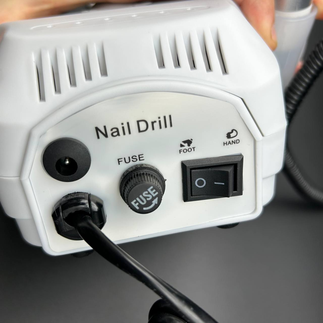 Фрезер для манікюру Nail Drill ZS-601 PRO 45000 об/хв 65Вт Білий (1850412345) - фото 3