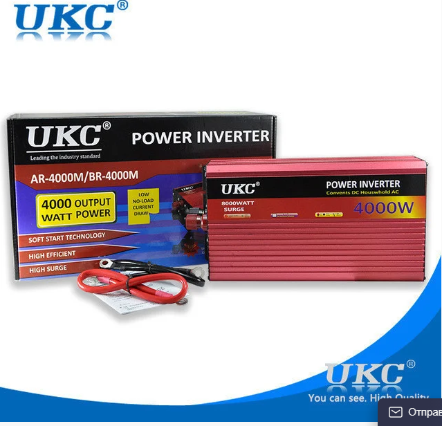 Перетворювач напруги UKC AC / DC AR 4000W - фото 5 Перетворювач напруги UKC AC / DC AR 4000W - фото 5
