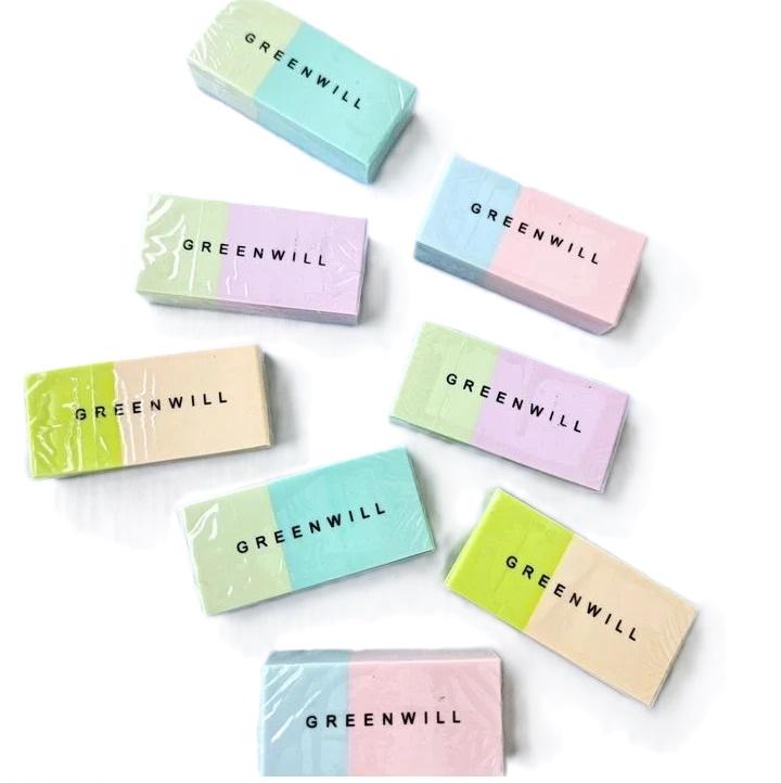 Набор ластиков Stenson Colored WW00685 36 шт.