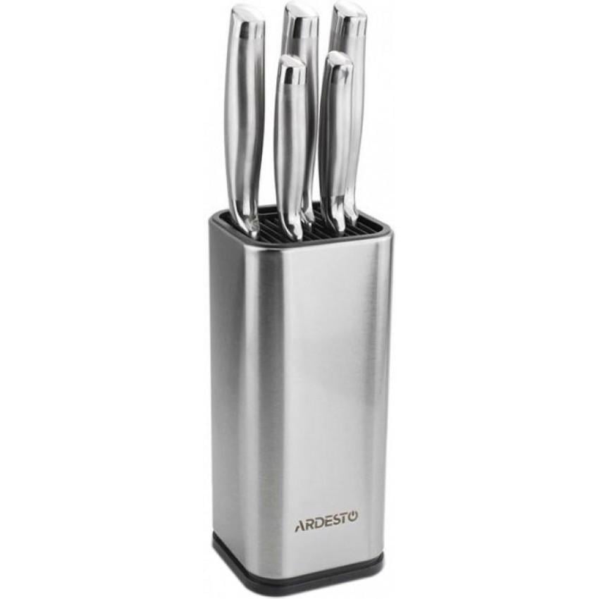 Набір ножів Ardesto Gemini AR2106SS на підставці 6 пр. (1362063741)