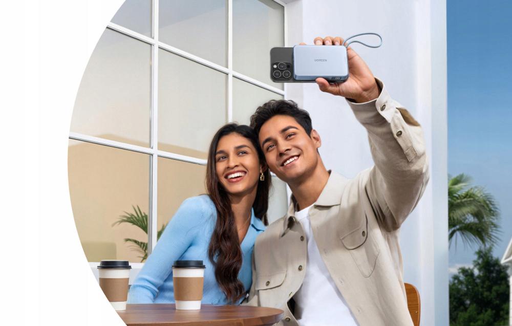 Повербанк магнитный UGREEN PB773 MagFlow 10000 мАч для MagSafe с беспроводной зарядкой и Qi2 25 Вт для iPhone 17 Pro Max/16/15/14 Silver (65958) - фото 9 Повербанк магнитный UGREEN PB773 MagFlow 10000 мАч для MagSafe с беспроводной зарядкой и Qi2 25 Вт для iPhone 17 Pro Max/16/15/14 Silver (65958) - фото 9